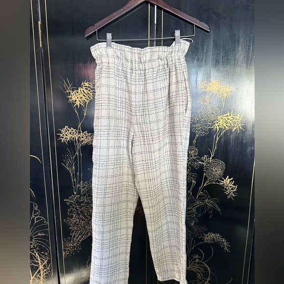 Black and white plaid pants - Picture 1 of 2